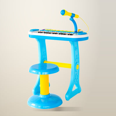Lenoxx Children's 31 Key Electronic Keyboard with Stand and Stool