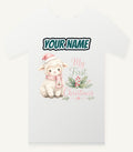 Little Lamb First Christmas Personalised Christmas T-Shirt and Hoodie