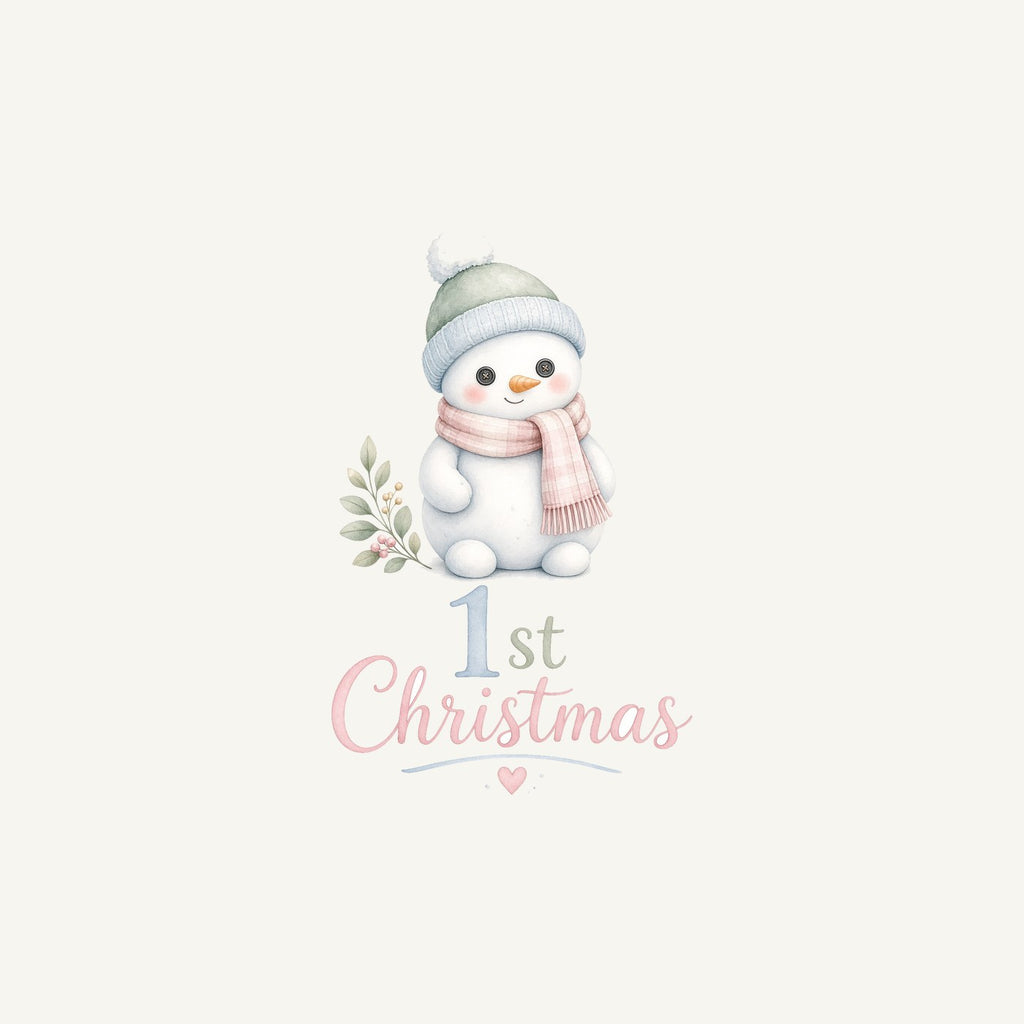Little Snowman First Christmas Personalised Christmas Mug