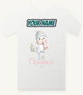 Little Snowman First Christmas Personalised Christmas T-Shirt and Hoodie