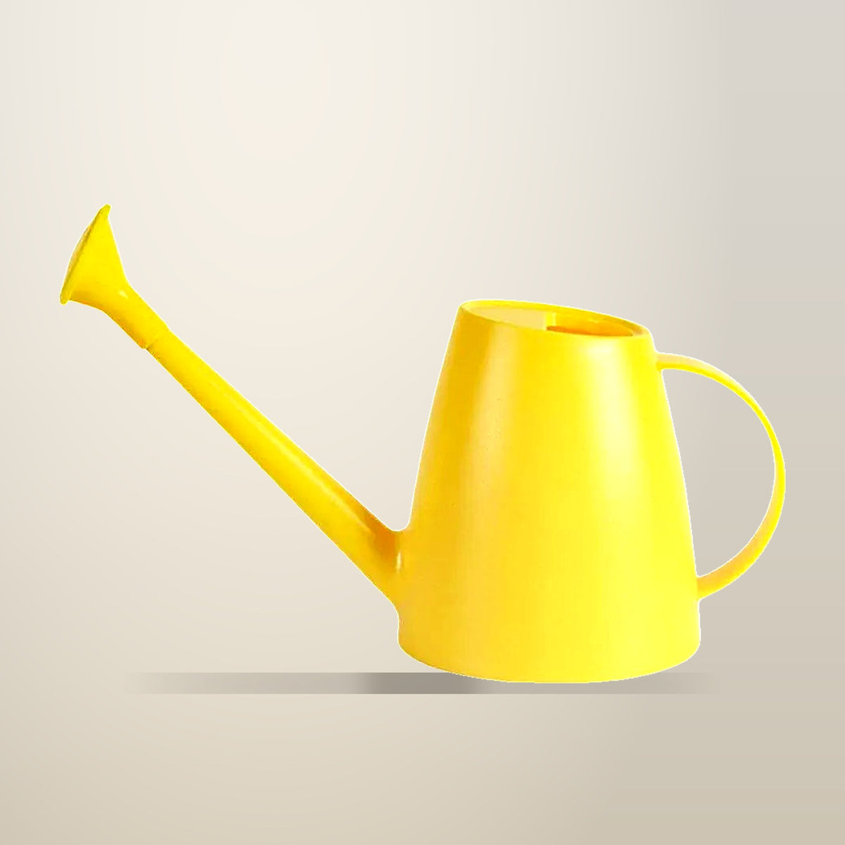 Aimall Long Spout Watering Can, 1.8 Litre, on a plain cream background
