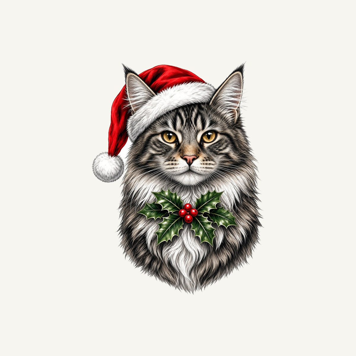 Maine Coon Christmas Personalised Santa Sack