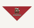 Maine Coon with Baubles personalised Christmas pet bandana, tie-on style