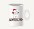 Maltese Christmas Personalised Christmas Mug