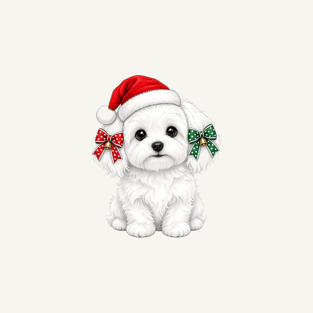 Maltese Christmas Personalised Christmas Mug