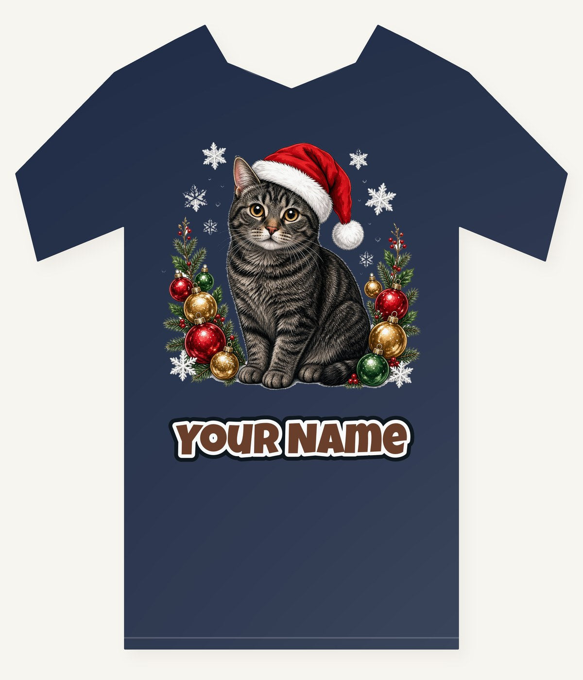 Manx Christmas Personalised Kids Tee and Baby Bodysuit