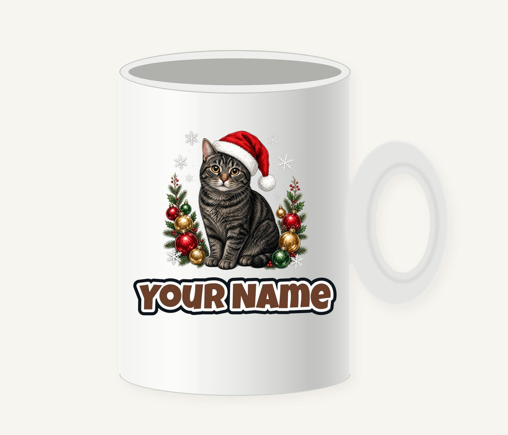 Manx Christmas Personalised Christmas Mug
