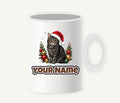 Manx Christmas Personalised Christmas Mug