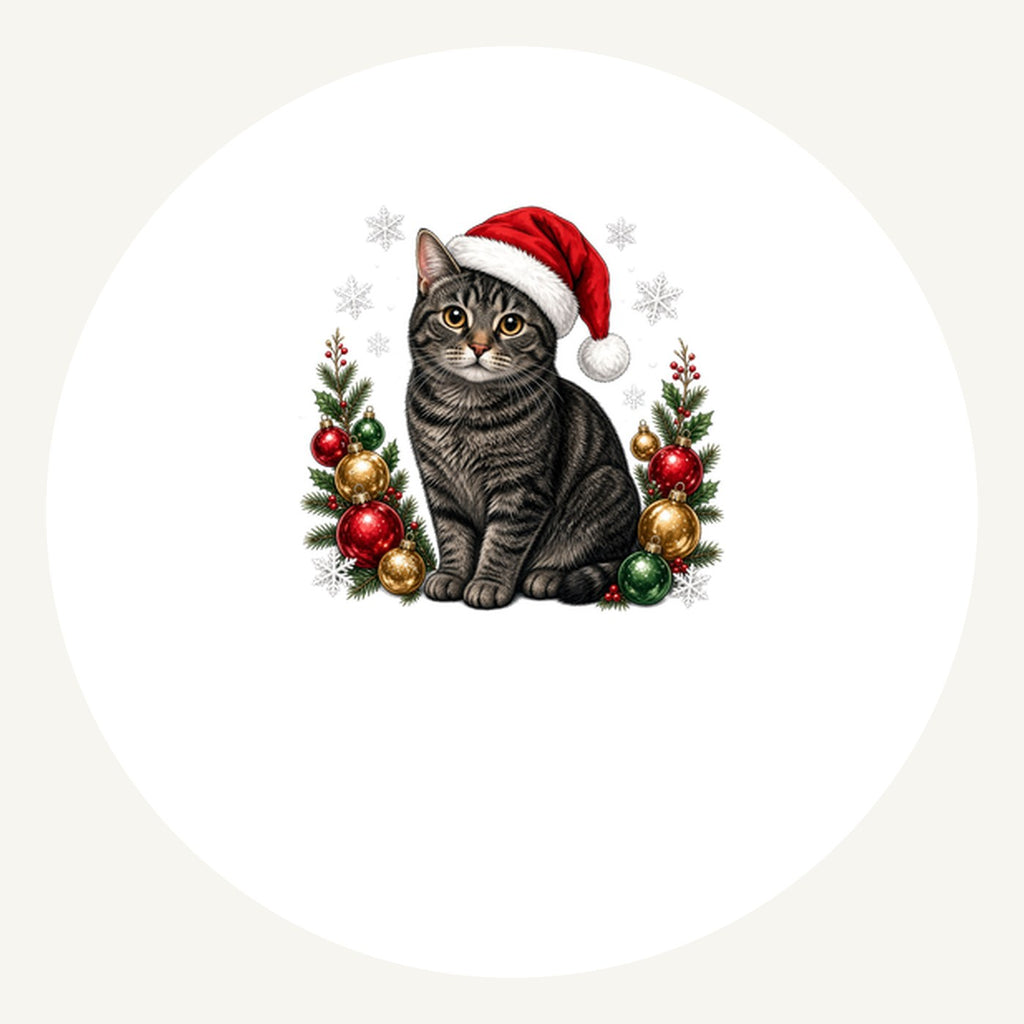 Manx Personalised Pewter Christmas Ornament