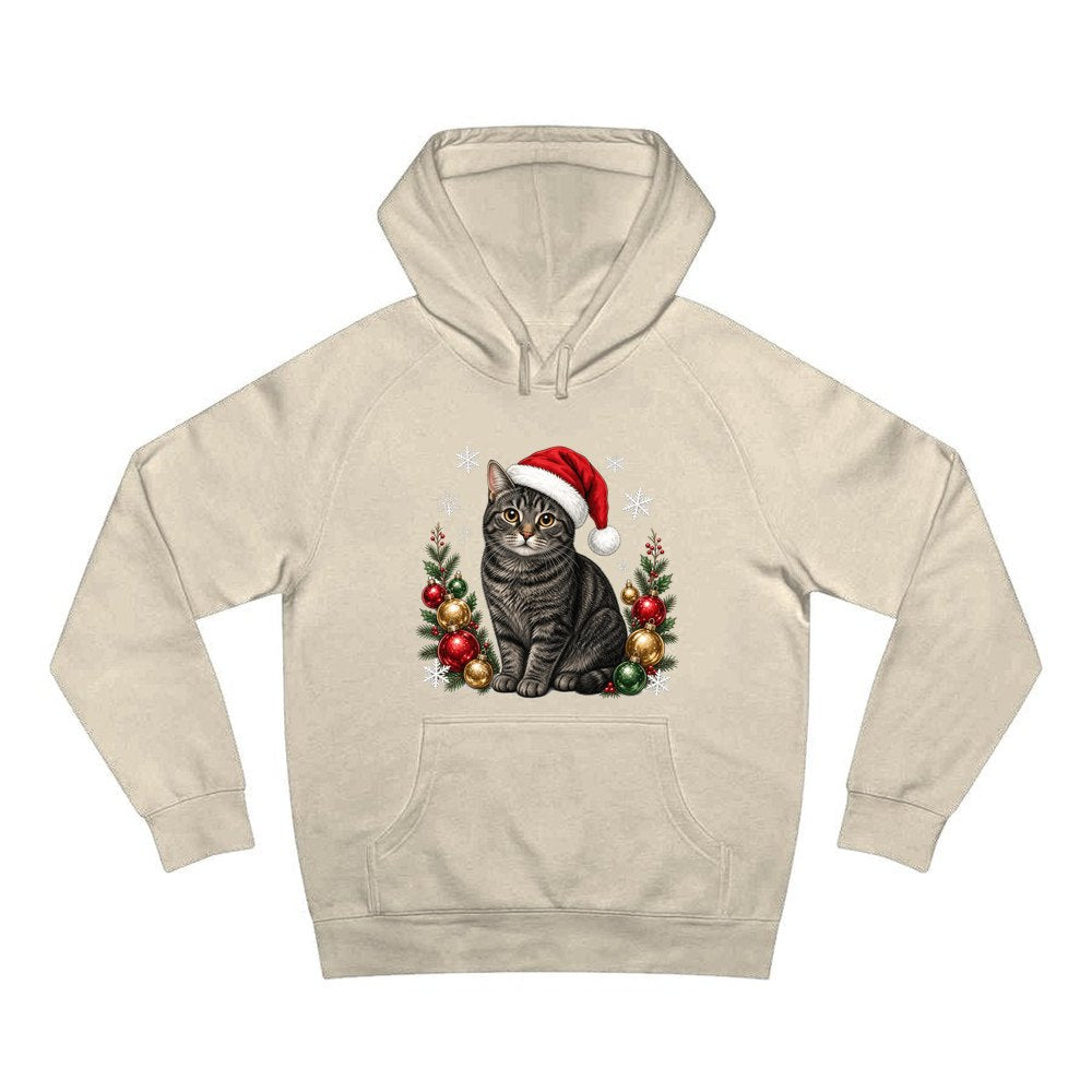 Manx personalised Christmas hoodie in sand