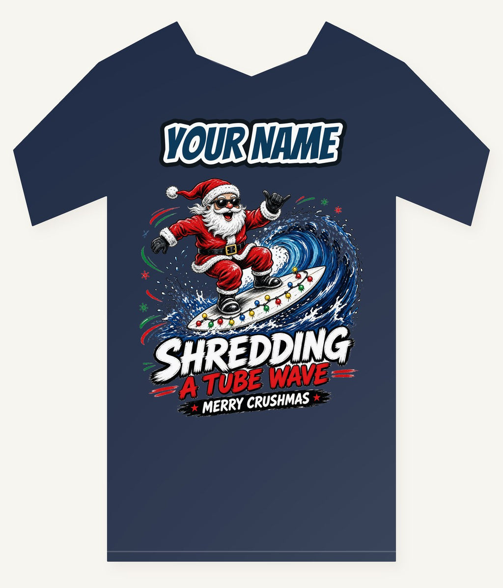 Merry Crushmas Personalised Kids and Baby Christmas Tee