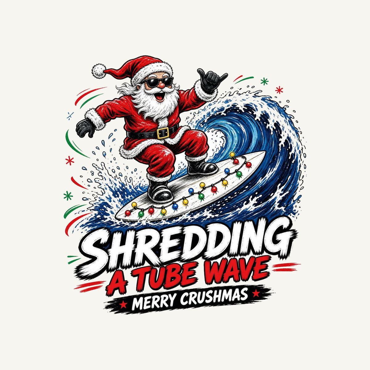 Merry Crushmas Personalised Kids and Baby Christmas Tee