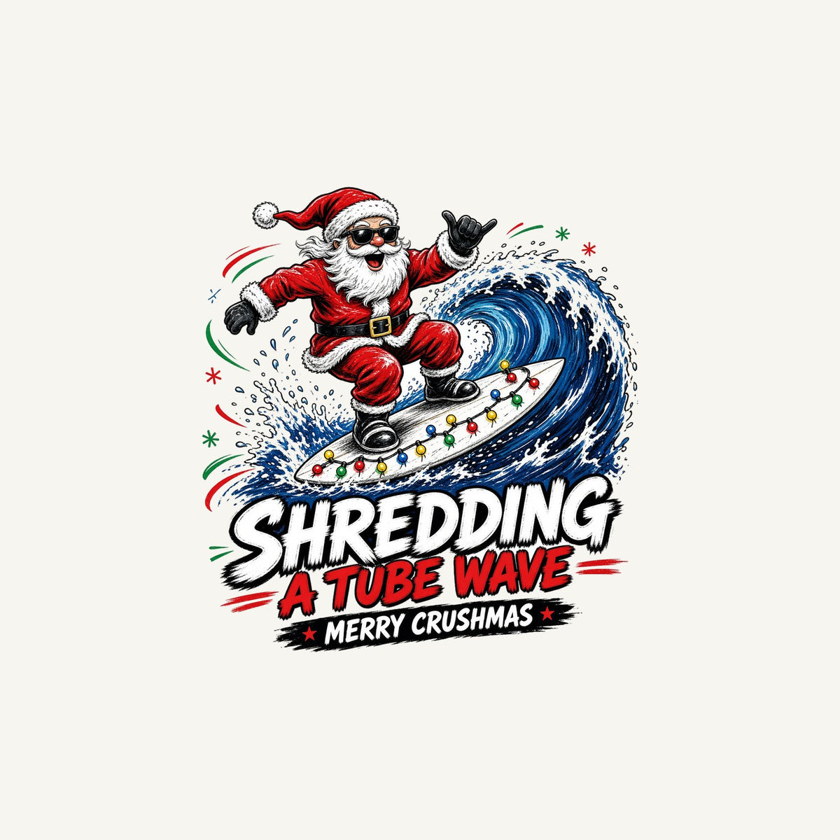 Merry Crushmas Personalised Christmas Mug
