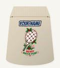 Merry Match Point Racquet Personalised Santa Sack