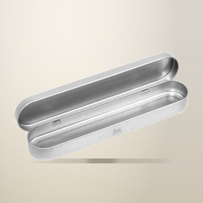 Metal Pencil Tins with Hinged Lid, 20 Pack