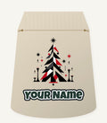 Minimalist Scandi Christmas Tree Personalised Santa Sack