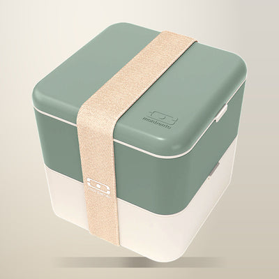 Monbento MB Square Two-Tier Bento Box, 1.7 L
