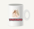 Mother and Baby Christmas Personalised Christmas Mug