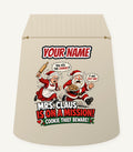 Mrs Claus Is On A Mission Personalised Santa Sack