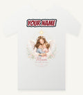 Mum And Her Angels Personalised Christmas T-Shirt and Hoodie