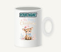 My First Christmas Fawn Personalised Christmas Mug