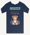 My First Christmas Reindeer Suit Personalised Kids and Baby Christmas Tee