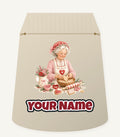 Nan Baking Christmas Biscuits Personalised Santa Sack