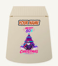 Neon Boombox Santa Personalised Santa Sack