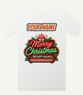 Neon Christmas Sign Personalised Christmas T-Shirt and Hoodie