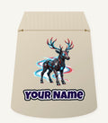 Neon Circuit Robot Reindeer Personalised Santa Sack
