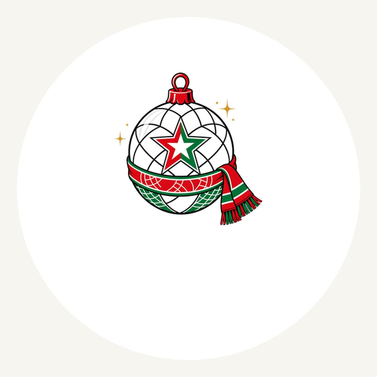 Netball Christmas Bauble Personalised Pewter Christmas Ornament