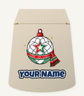 Netball Christmas Bauble Personalised Santa Sack