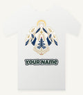 Nordic Folk Angel Personalised Christmas T-Shirt and Hoodie
