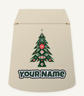 Nordic Folk Christmas Tree Personalised Santa Sack