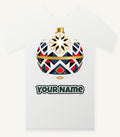 Nordic Geometric Bauble Personalised Christmas T-Shirt and Hoodie