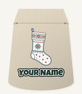 Nordic Snowflake Stocking Personalised Santa Sack