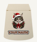 Norwegian Forest Cat Christmas Personalised Santa Sack
