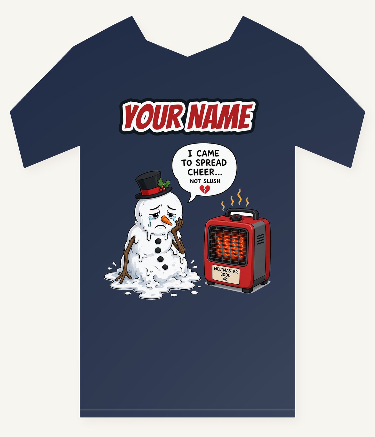 Not Slush Personalised Kids and Baby Christmas Tee