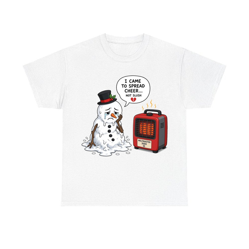 Not Slush personalised Christmas T-shirt in white