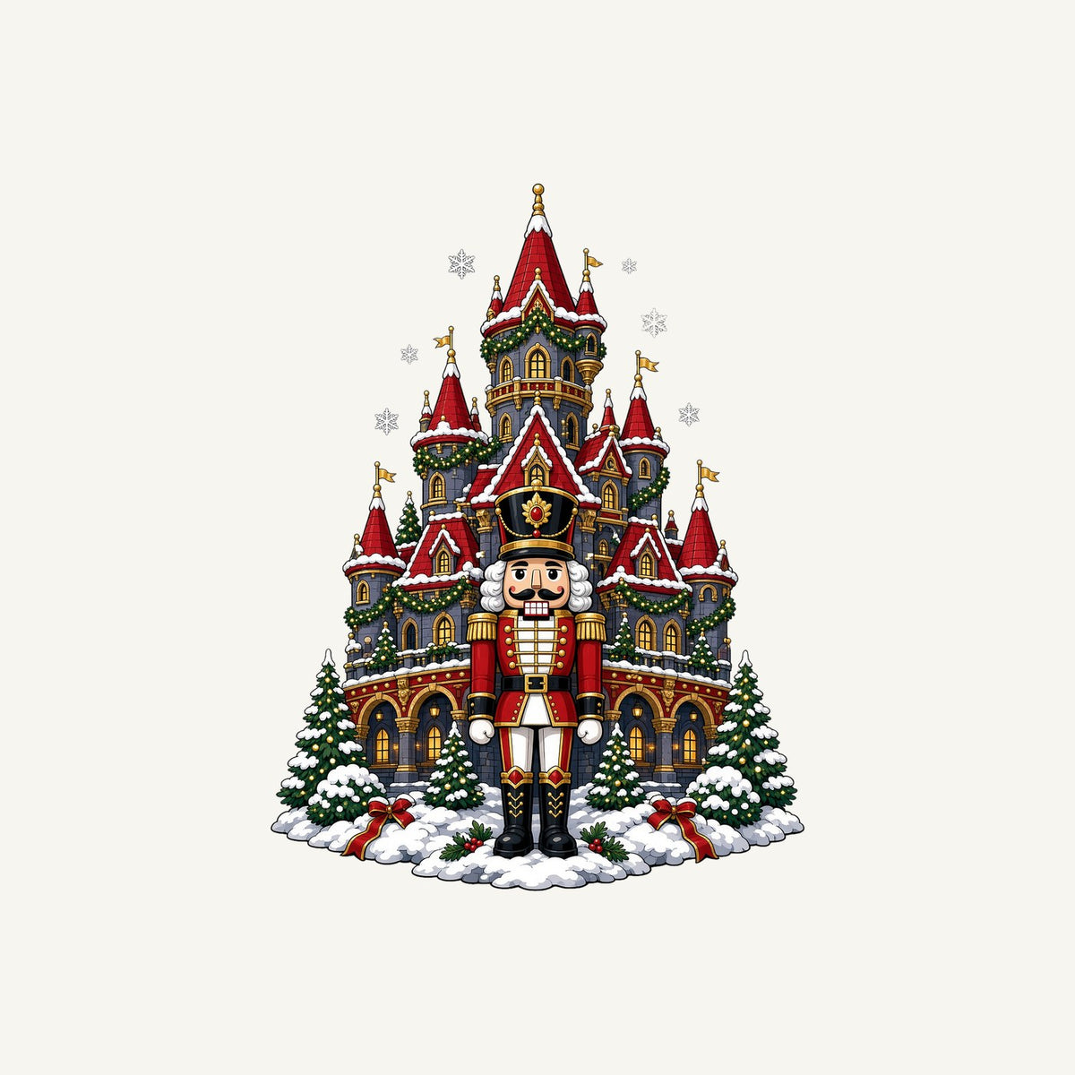 Nutcracker at the Castle Personalised Santa Sack