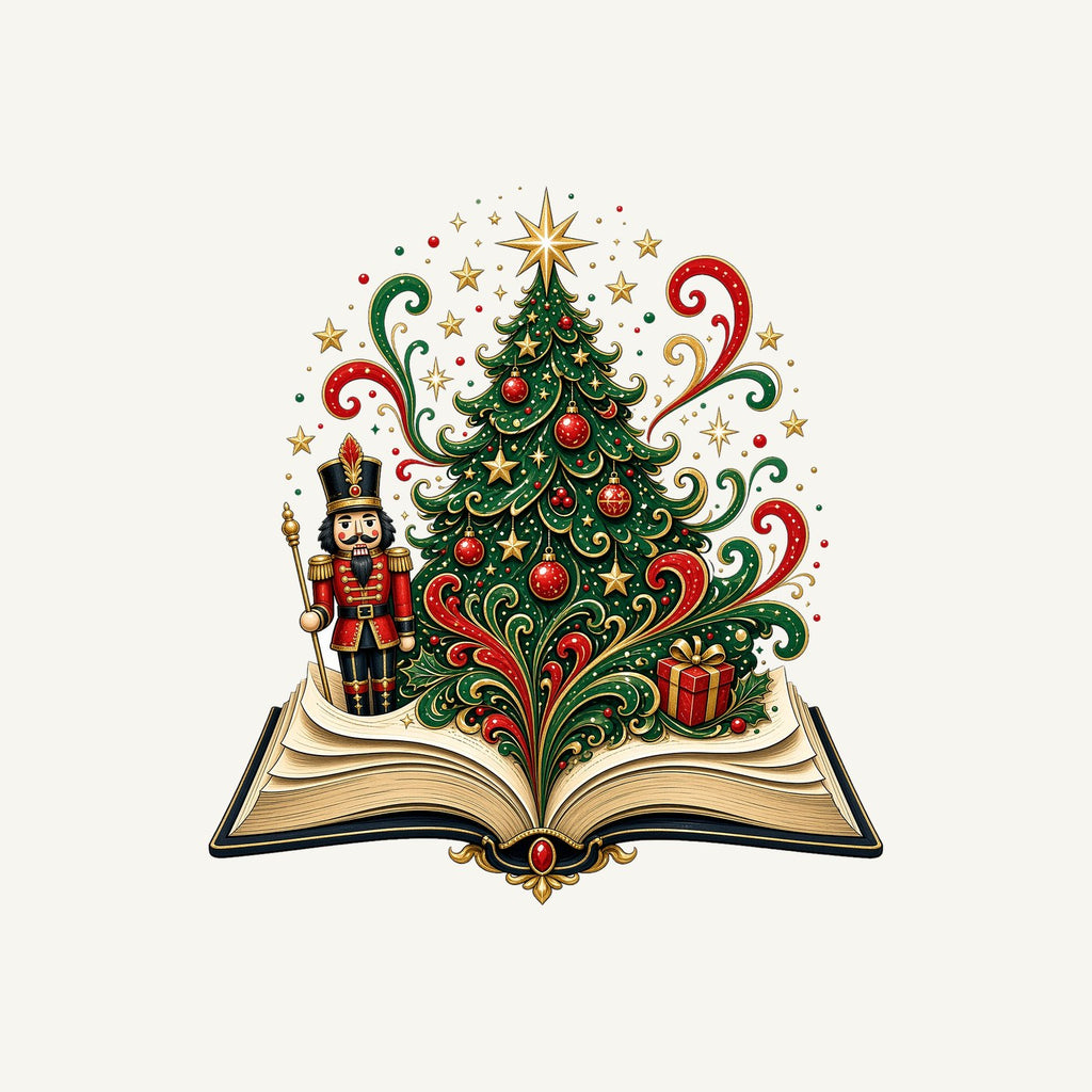Nutcracker Christmas Storybook Personalised Santa Sack