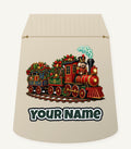Nutcracker Driving Christmas Train Personalised Santa Sack
