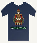 Nutcracker Drummer Soldier Personalised Kids and Baby Christmas Tee