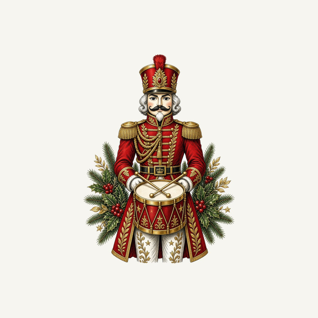 Nutcracker Drummer Soldier Personalised Santa Sack