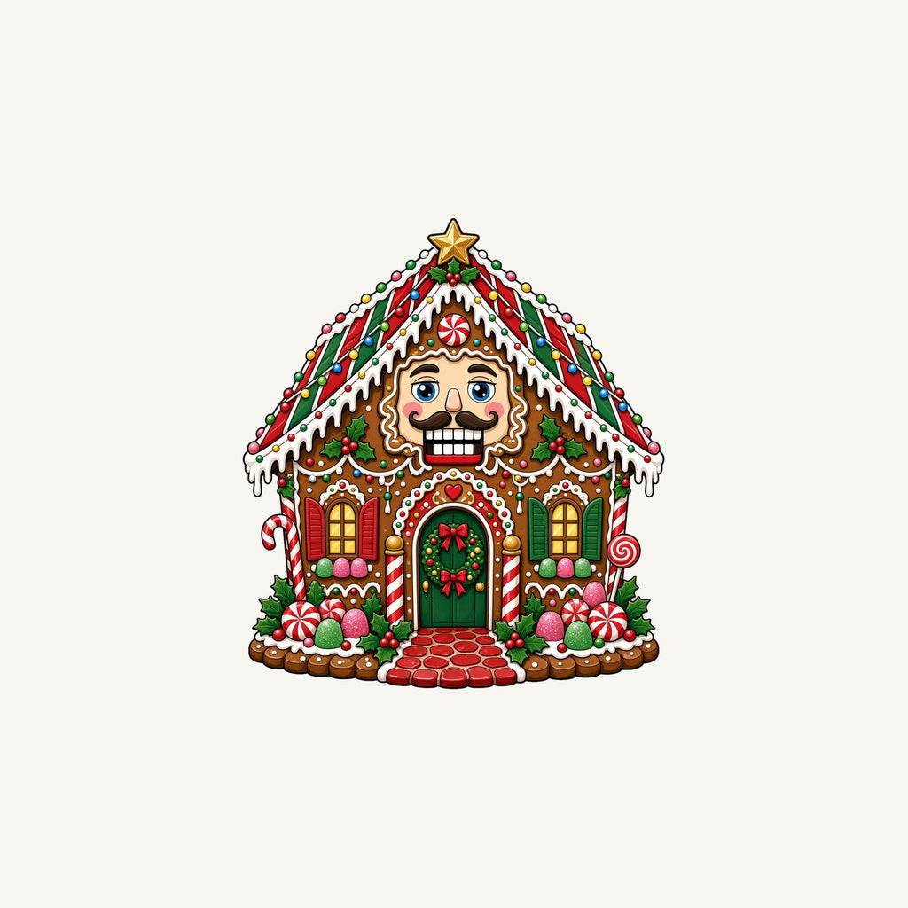 Nutcracker Gingerbread House Personalised Christmas Mug