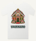 Nutcracker Gingerbread House Personalised Christmas T-Shirt and Hoodie