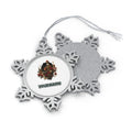 Nutcracker Storybook Soldier Personalised Pewter Christmas Ornament