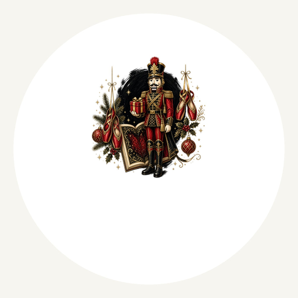Nutcracker Storybook Soldier Personalised Pewter Christmas Ornament