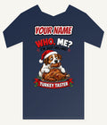 Official Turkey Taster Personalised Kids Tee and Baby Bodysuit