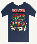 Party Elves With Bubbly Personalised Kids and Baby Christmas Tee